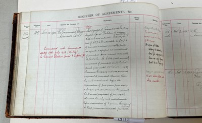 Lot 395 - Marconi. An important archive of ledgers, committee books and notebooks, 1897/1970s