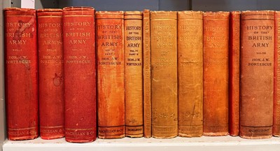 Lot 81 - Fortescue (J.W.) A History of the British Army, 13 vols in 20, 1899-1930