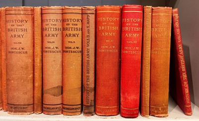 Lot 81 - Fortescue (J.W.) A History of the British Army, 13 vols in 20, 1899-1930