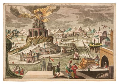 Lot 266 - Vues d'Optique. The Seven Wonders of the World, circa 1780