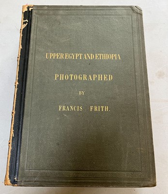 Lot 52 - Frith (Francis, 1822-1898). Sinai and Palestine; Lower Egypt, Thebes and the Pyramids... [1862-63]