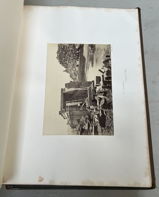 Lot 52 - Frith (Francis, 1822-1898). Sinai and Palestine; Lower Egypt, Thebes and the Pyramids... [1862-63]