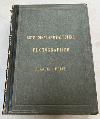 Lot 52 - Frith (Francis, 1822-1898). Sinai and Palestine; Lower Egypt, Thebes and the Pyramids... [1862-63]