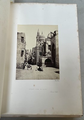 Lot 52 - Frith (Francis, 1822-1898). Sinai and Palestine; Lower Egypt, Thebes and the Pyramids... [1862-63]