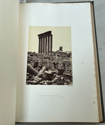 Lot 52 - Frith (Francis, 1822-1898). Sinai and Palestine; Lower Egypt, Thebes and the Pyramids... [1862-63]