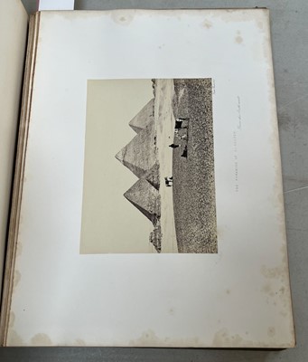 Lot 52 - Frith (Francis, 1822-1898). Sinai and Palestine; Lower Egypt, Thebes and the Pyramids... [1862-63]