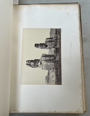 Lot 52 - Frith (Francis, 1822-1898). Sinai and Palestine; Lower Egypt, Thebes and the Pyramids... [1862-63]