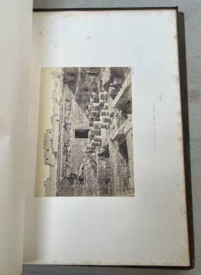 Lot 52 - Frith (Francis, 1822-1898). Sinai and Palestine; Lower Egypt, Thebes and the Pyramids... [1862-63]