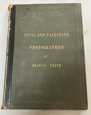 Lot 52 - Frith (Francis, 1822-1898). Sinai and Palestine; Lower Egypt, Thebes and the Pyramids... [1862-63]