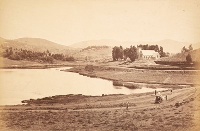 Lot 71 - India. A group of 3 views of Ootacamund in Tamil Nadu, India, c. 1870s