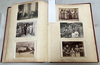 Lot 80 - Japan. An album containing approximately 78 photographs, late 19th and early 20th century