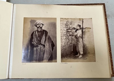 Lot 45 - Egypt, Syria & Constantinople. An album containing 52 photographic views, c. 1880s