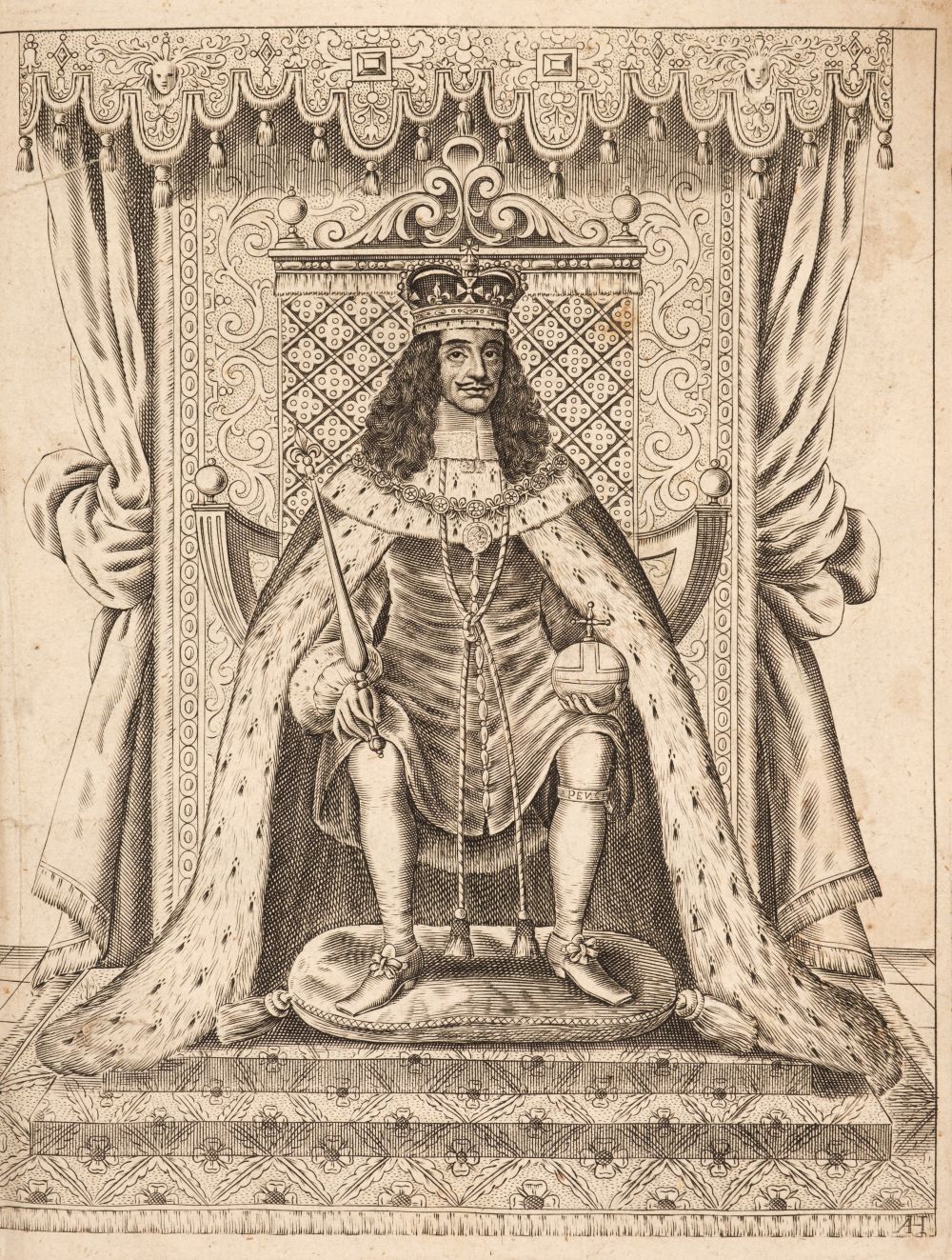 Lot 169 Charles II The Form And Order Of The lot-169-charles-ii-the-form-and-order-of-the