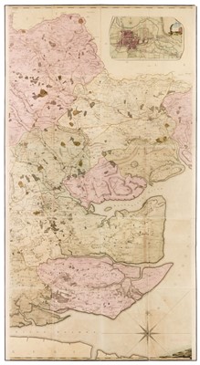 Lot 139 - Essex. Essex. Chapman J. & Andre P.), A map of the County of Essex, from an actual Survey..., 1785