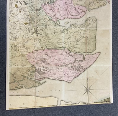 Lot 139 - Essex. Essex. Chapman J. & Andre P.), A map of the County of Essex, from an actual Survey..., 1785