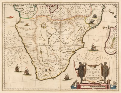 Lot 97 - Africa. Blaeu (Willem Janszoon), Aethiopia Inferior vel Exterior..., circa 1645
