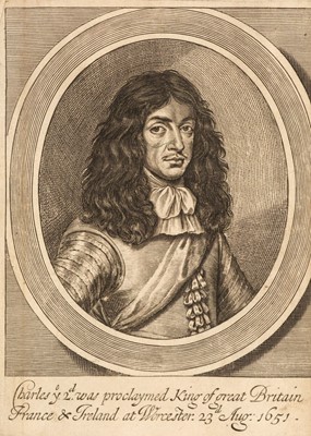 Lot 168 - Blount (Thomas). Boscobel ... His ... Majesties ... preservation... Battle of Worcester, 1660