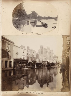 Lot 62 - Great Britain. An album containing approx. 70 photographs of Great Britain & Europe, c. 1860s/1870s