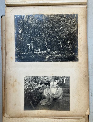 Lot 68 - India & Middle East. An album containing approximately 76 photographs, c. 1890s