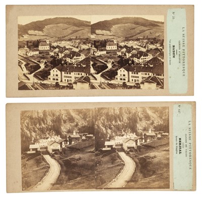Lot 58 - Furne & Tournier. A group of 8 stereoviews, c. 1860, albumen prints
