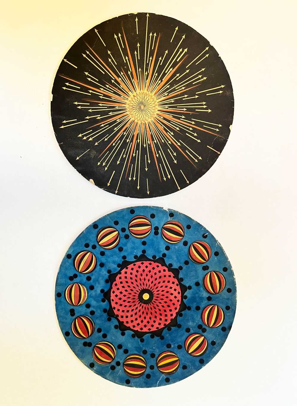 Lot 143 Zoetrope Discs. A collection of 20 vintage