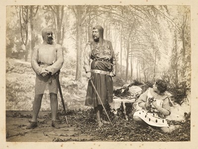 Lot 120 - Shakespeare on Film & Stage. A group of 8 film stills from Shakespeare's King John, September 1899