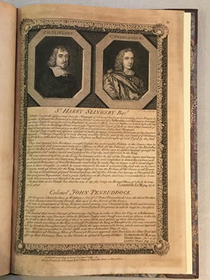 Lot 180 - Charles I. [Prints. King Charles I. and ... Heads of the ... Earls, Lords and others..., 1757]