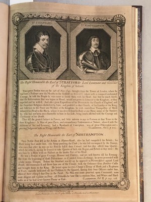 Lot 180 - Charles I. [Prints. King Charles I. and ... Heads of the ... Earls, Lords and others..., 1757]