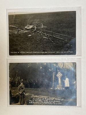 Lot 410 - Postcards. A group of 76 postcards of early aviation interest, early 20th century
