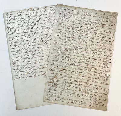 Lot 403 - Persecution of Huguenots. A letter from a person who was an eye-witness of the Martyrdom