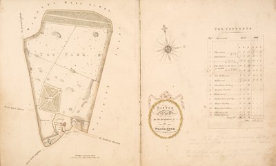 Lot 420 - Suffolk Estate Plans. Plans of Estates in Easton Letheringham & Charsfield in the County of Suffolk