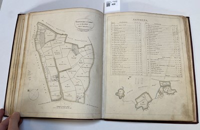 Lot 420 - Suffolk Estate Plans. Plans of Estates in Easton Letheringham & Charsfield in the County of Suffolk