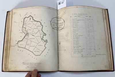 Lot 420 - Suffolk Estate Plans. Plans of Estates in Easton Letheringham & Charsfield in the County of Suffolk