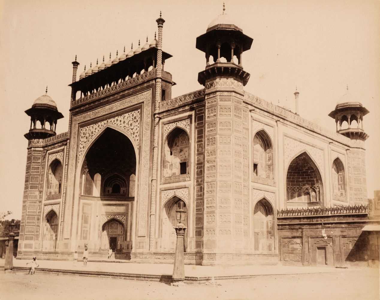 Lot 164 - India & Italy. A photograph album compiled by Somerville Arthur Gurney of North Runcton Hall, 1891-93