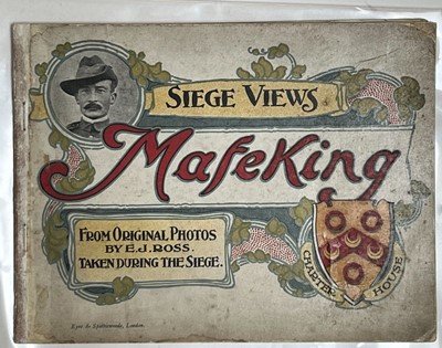 Lot 310 - Siege of Mafeking. A collection of ephemera relating to the Siege of Mafeking, circa 1899-1900