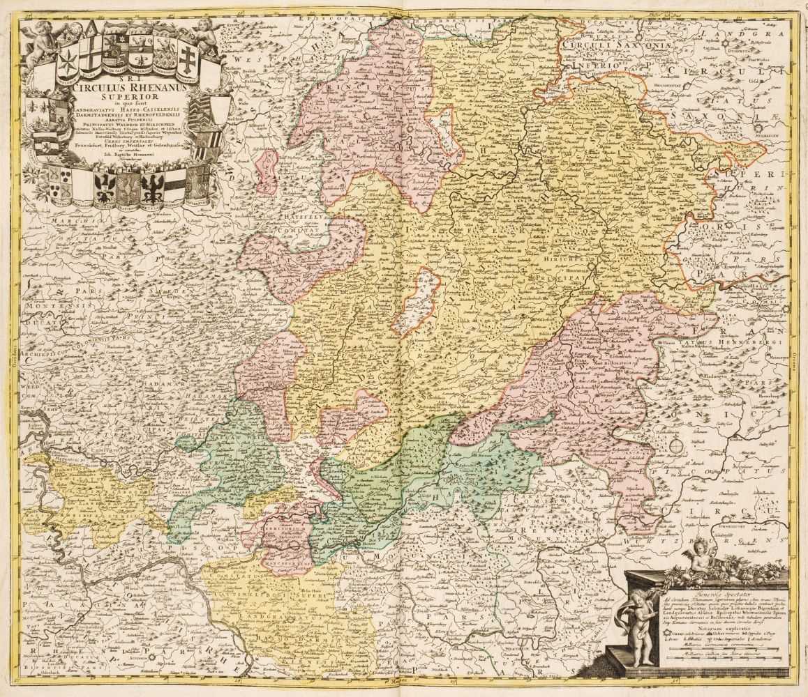 Lot 149 - Germany. A collection of 16 maps, mostly 17th & 18th century