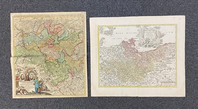 Lot 149 - Germany. A collection of 16 maps, mostly 17th & 18th century