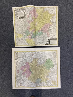 Lot 149 - Germany. A collection of 16 maps, mostly 17th & 18th century