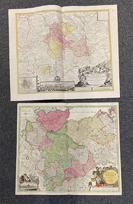 Lot 149 - Germany. A collection of 16 maps, mostly 17th & 18th century