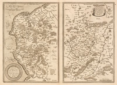 Lot 146 - France. A collection of 25 maps, mostly 17th & 18th century