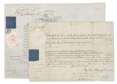 Lot 234 - George III (1738-1820). Document Signed, 'George R', St James's, 22 January 1801