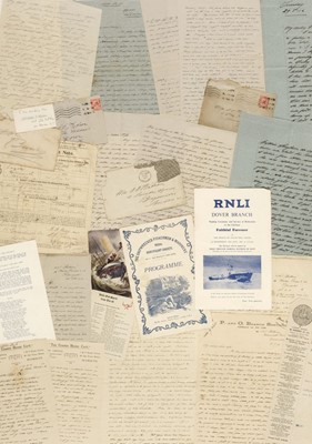 Lot 222 - P & O Maritime Archive. An archive of autograph letters and associated material, mostly c. 1912-32