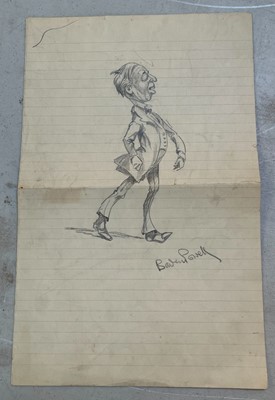 Lot 305 - Baden-Powell (Robert, 1857-1941). A sketch of a native fruit seller by General Sir R. Baden-Powell