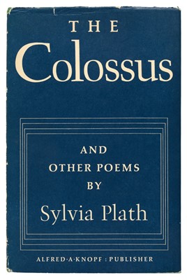 Lot 954 - Plath (Sylvia). The Colossus, 1st U.S. edition, New York, 1962, AUTHOR'S PRESENTATION COPY