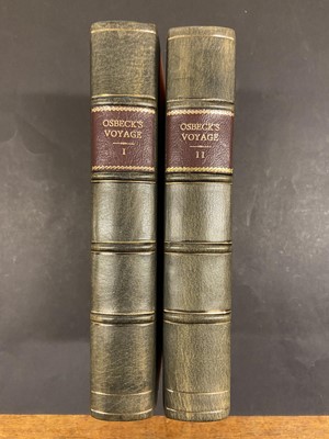 Lot 47 - Osbeck (Peter). A Voyage to China and the East Indies, 1st edition in English, 2 volumes, 1771