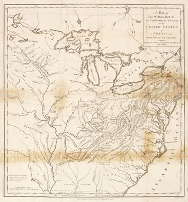 Lot 30 - Imlay (George). A Topographical Description of the Western Territory of North America..., 1793