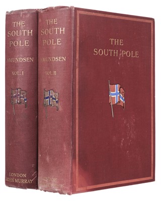 Lot 2 - Amundsen (Roald). The South Pole, 1st edition in English, 2 volumes, London: John Murray, 1912