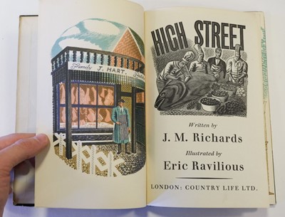 Lot 715 - Richards (J.M. & Eric Ravilious), High Street, 1938