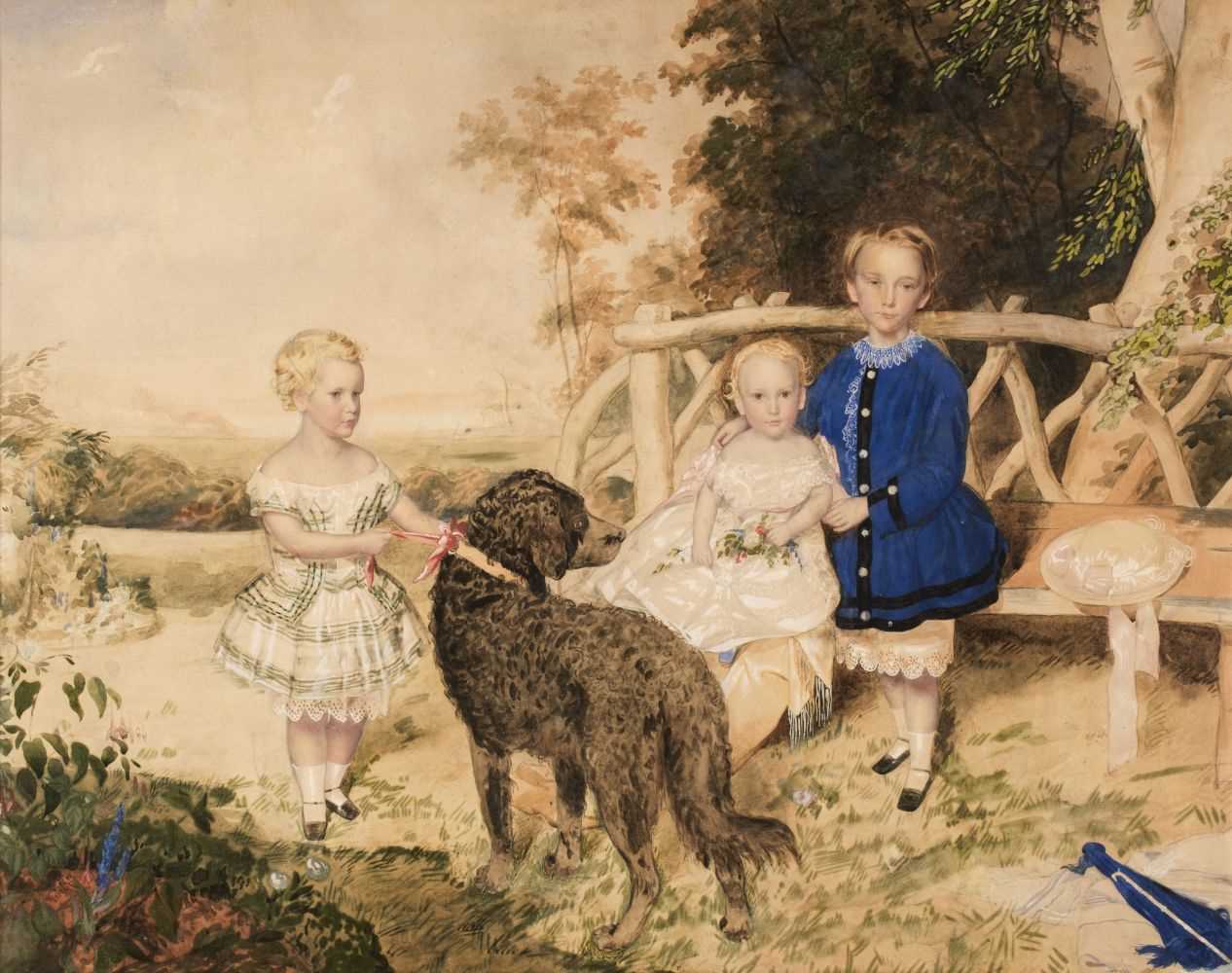 Lot 75 - English School. Victorian Child Portraits, circa 1840s