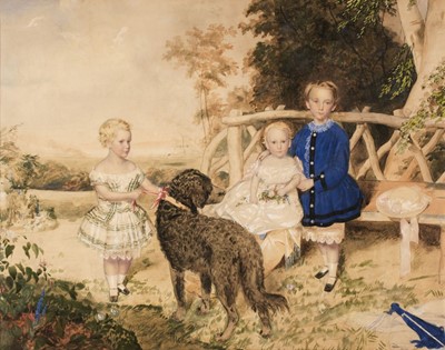 Lot 75 - English School. Victorian Child Portraits, circa 1840s